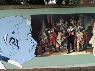Fresque Agustina Bessa Luis - MADUZE