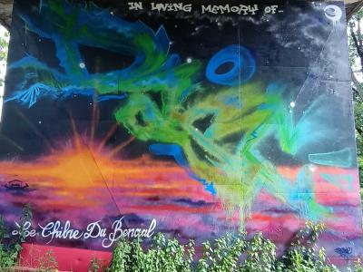 Fantastic Creature — Street art in Rezé