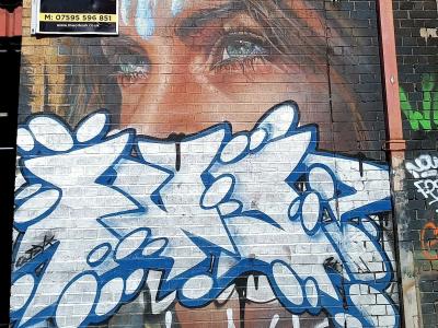 Digital Portrait — Street art in London