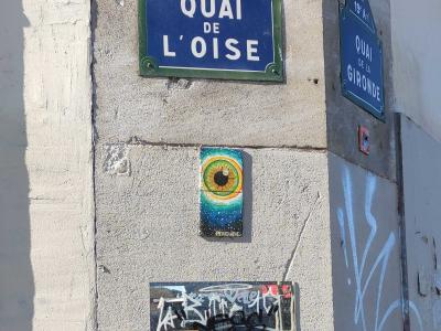 Percheye's Eye — Street art by Percheye in Paris