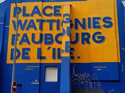 Place Wattignies, faubourg de l'île — Street art à Nantes