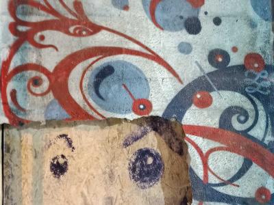 Spirales et rythme — Street art de Nuno Costah à Porto