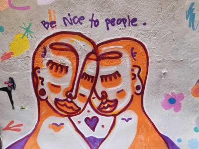 Unis par le cœur — Street art à Clermont-Ferrand