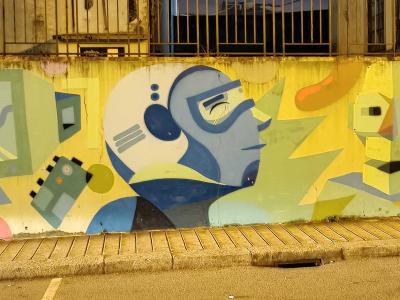 Technological Robots by Godmess — Street art by Godmess in Porto