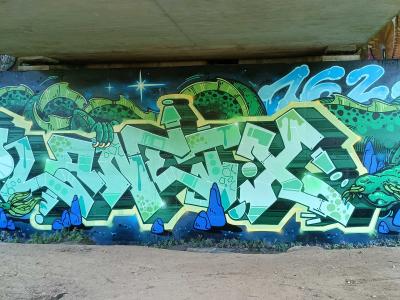 OSER en wildstyle — Street art à Rezé
