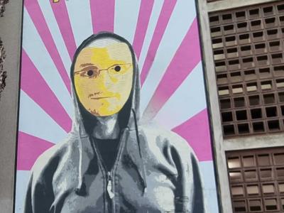 The Hero Is You — Street art in Grenoble