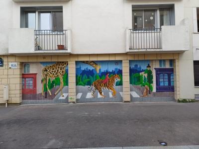 Animaux en ville par Louyz — Street art de Louyz à Paris