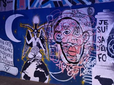 Je suis fou d'être sage — Street art à Paris