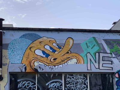 Mural Rue du Ban-de-la-Roche X — Street art in Strasbourg