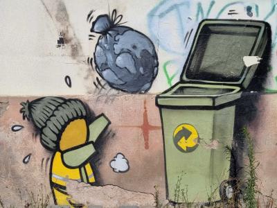 Mental cleansing urban — Street art by Jace in Strasbourg