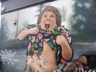 Figure abstraite — Street art à London