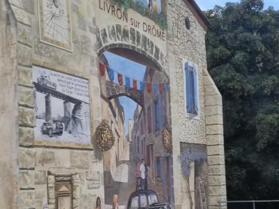 The Painted Gateway of Livron-sur-Drôme — Street art in Livron-sur-Drôme