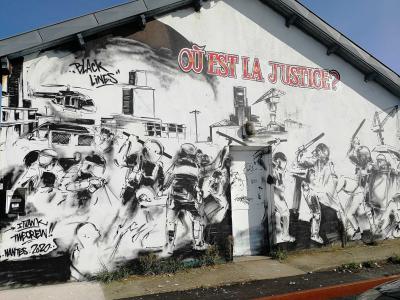 Qu'est-ce que la justice ? — Street art à Nantes