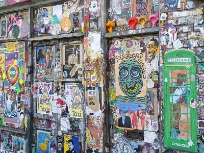 Street Art Sticker Collage — Street art in London