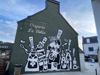 Krampouez — Street art de Frob à Crozon