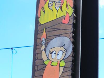 Little Lucy — Street art de El Bocho à Berlin