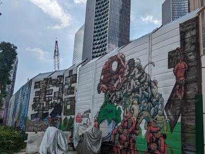 Green Lush Mural — Street art in Singapore