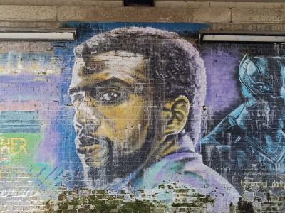 Black Panther Lives — Street art in London