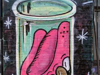 Weed road — Street art à London