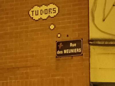Meunier tu dors — Street art de Mifamosa à Lille