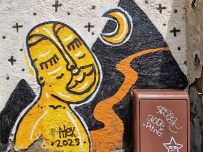 Dualité mystique — Street art à Clermont-Ferrand