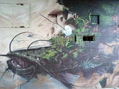 Vegetal Insect Head, Writers Corner Berlin — Street art in Berlin