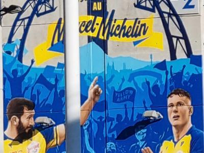 Bienvenue au Marcel-Michelin — Street art à Clermont-Ferrand