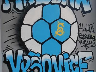 Házená Vršovice — Street art à Prague