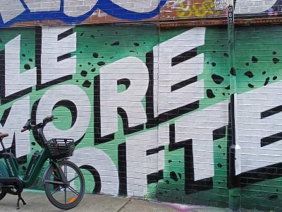 Smile More Often Lettering — Street art in London