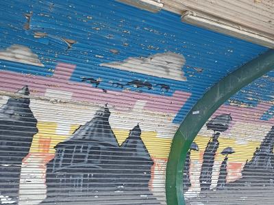 Silhouettes colorées — Street art à Budapest