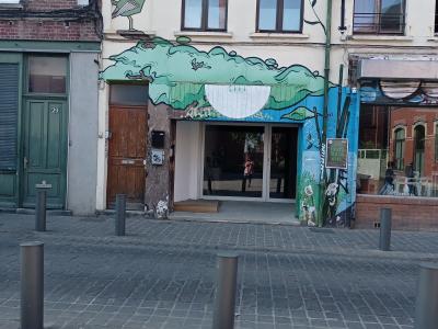 Bird on Natural Landscape, Lille — Street art in Lille