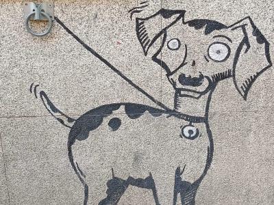 Monstre Minimaliste — Street art à Madrid
