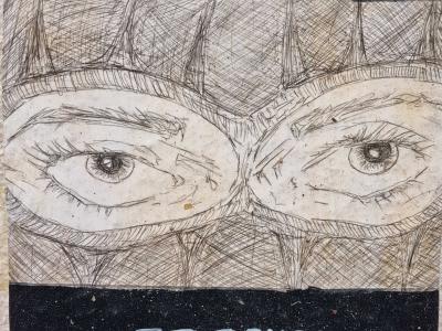 Mystical Eye Hand — Street art in Clermont-Ferrand