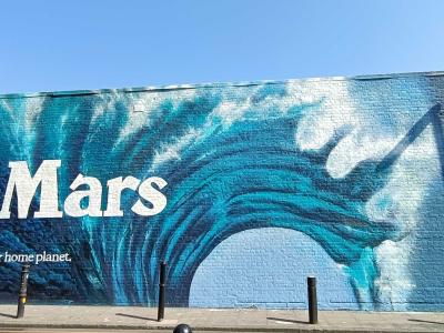 Not Mars Patagonia 50 — Street art in London