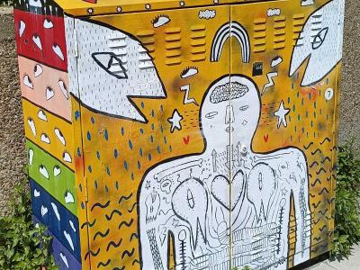 Electrical Box — Street art in London