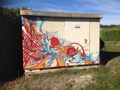 neur abf — Street art in Chancelade