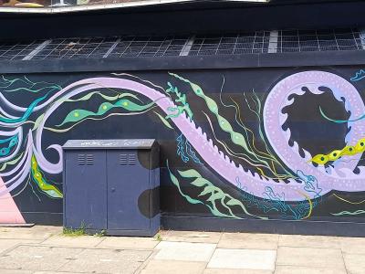 Undulating Forms — Street art in London