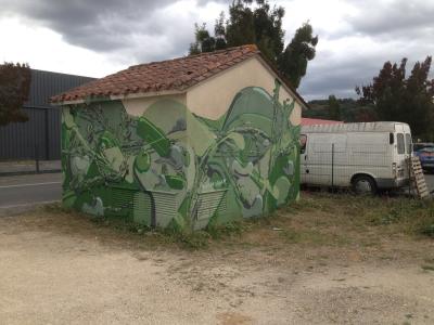 neur abf — Street art in Marsac-sur-l'Isle