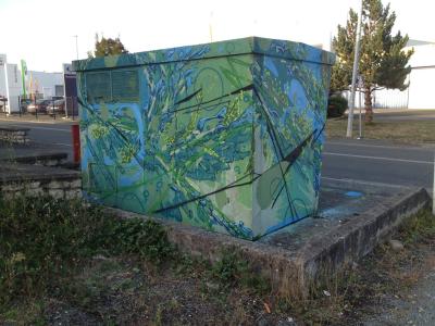 neur abf — Street art in Marsac-sur-l'Isle