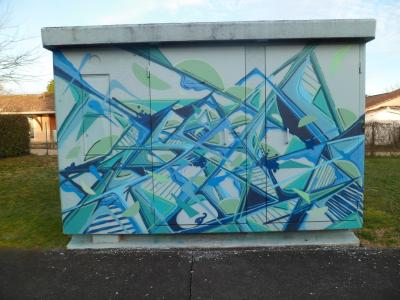 neur abf — Street art in Chancelade