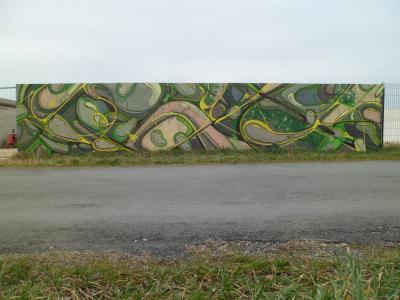 neur abf — Street art in Marsac-sur-l'Isle