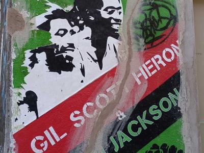 Portrait Scot Heron — Street art à Madrid