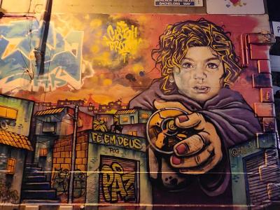 Urban Female Portrait — Street art in Dublin