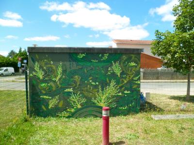 Neur ABF — Street art in Bergerac