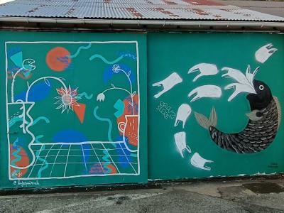 Geometric Abstraction — Street art in Nantes