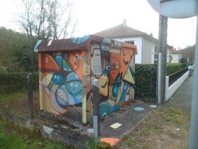 neur abf — Street art à Champcevinel