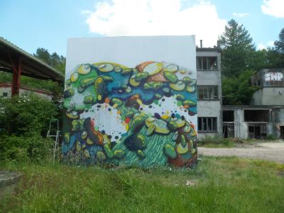 neur abf — Street art à Saint-Front-la-Rivière