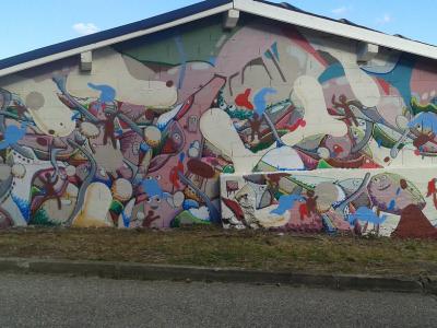 neur abf — Street art in Rive-de-Gier