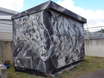Neur ABF — Street art in Chancelade