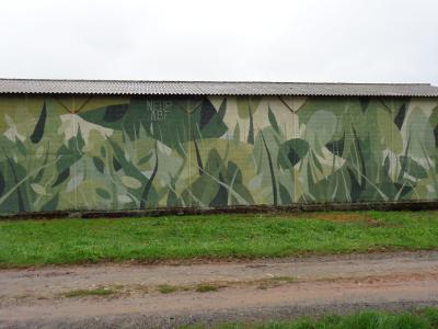 Neur ABF — Street art in Preyssac-d'Excideuil